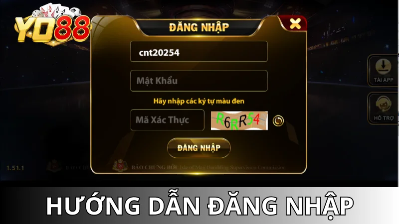 Hướng dẫn đăng nhập Yo88 cho tân thủ nhanh